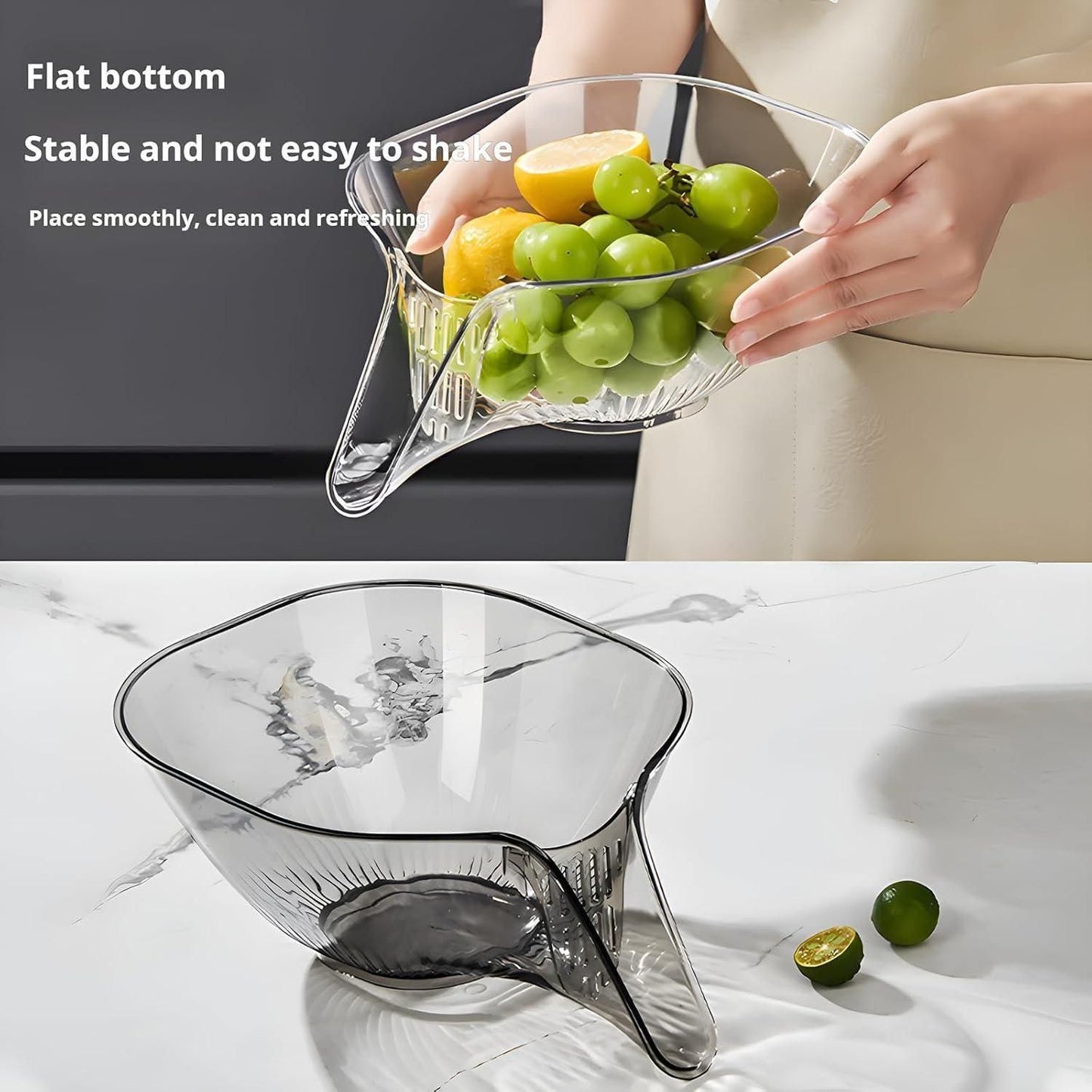 EasyDrain™ Funnel Basket