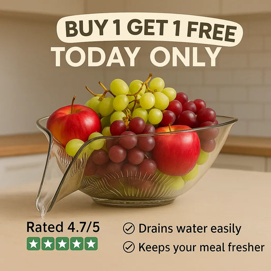 EasyDrain™ Funnel Basket