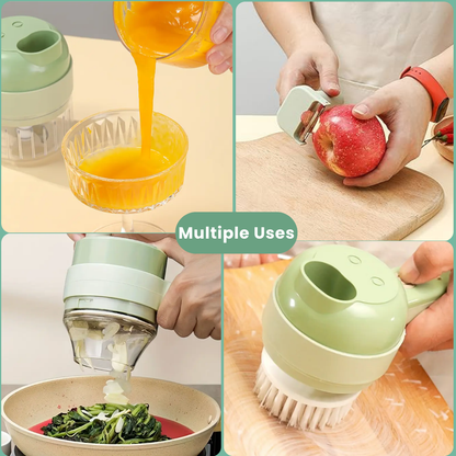 4 in 1 Portable Vegetable Cutter